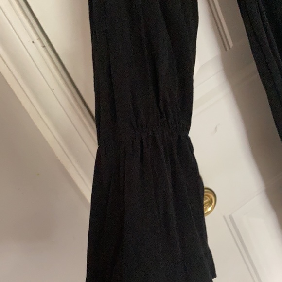 LOFT Black embroidered dress - Picture 7 of 10